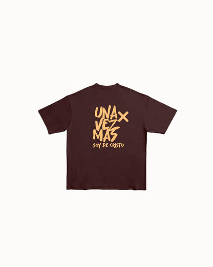 T SHIRT "UVMSDC" BROWN